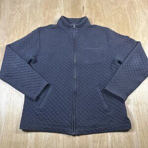 Billy Reid Men’s Black Long Sleeve Full Zip Quilted Jacket Size XL